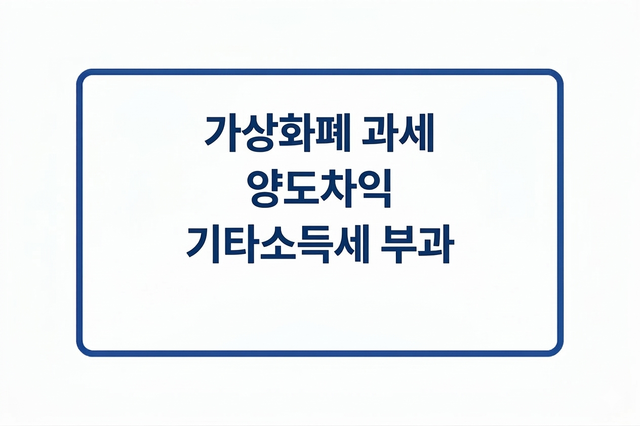 가상화폐에 과세