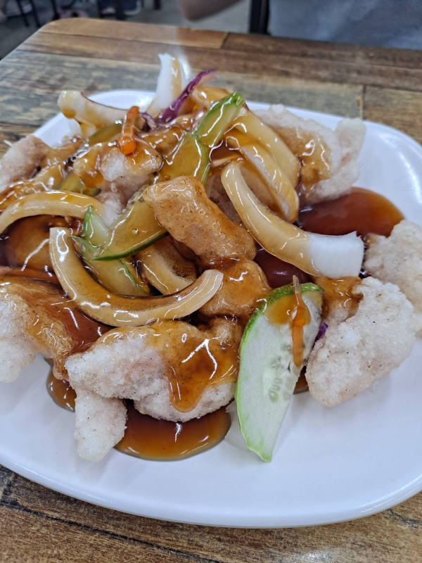 드디어 탕수육 등장