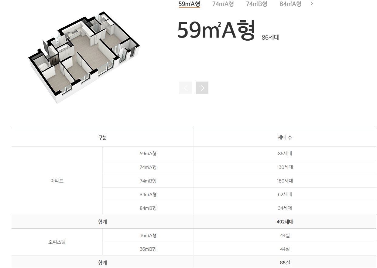 59a㎡