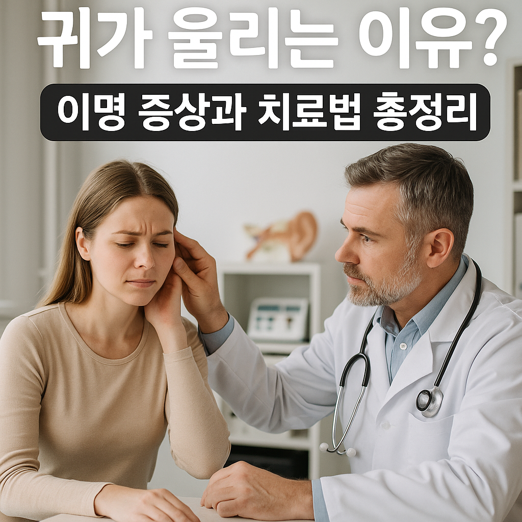 귀에서 삐 소리 단순 피로가 아닙니다 귀울림 원인 5가지