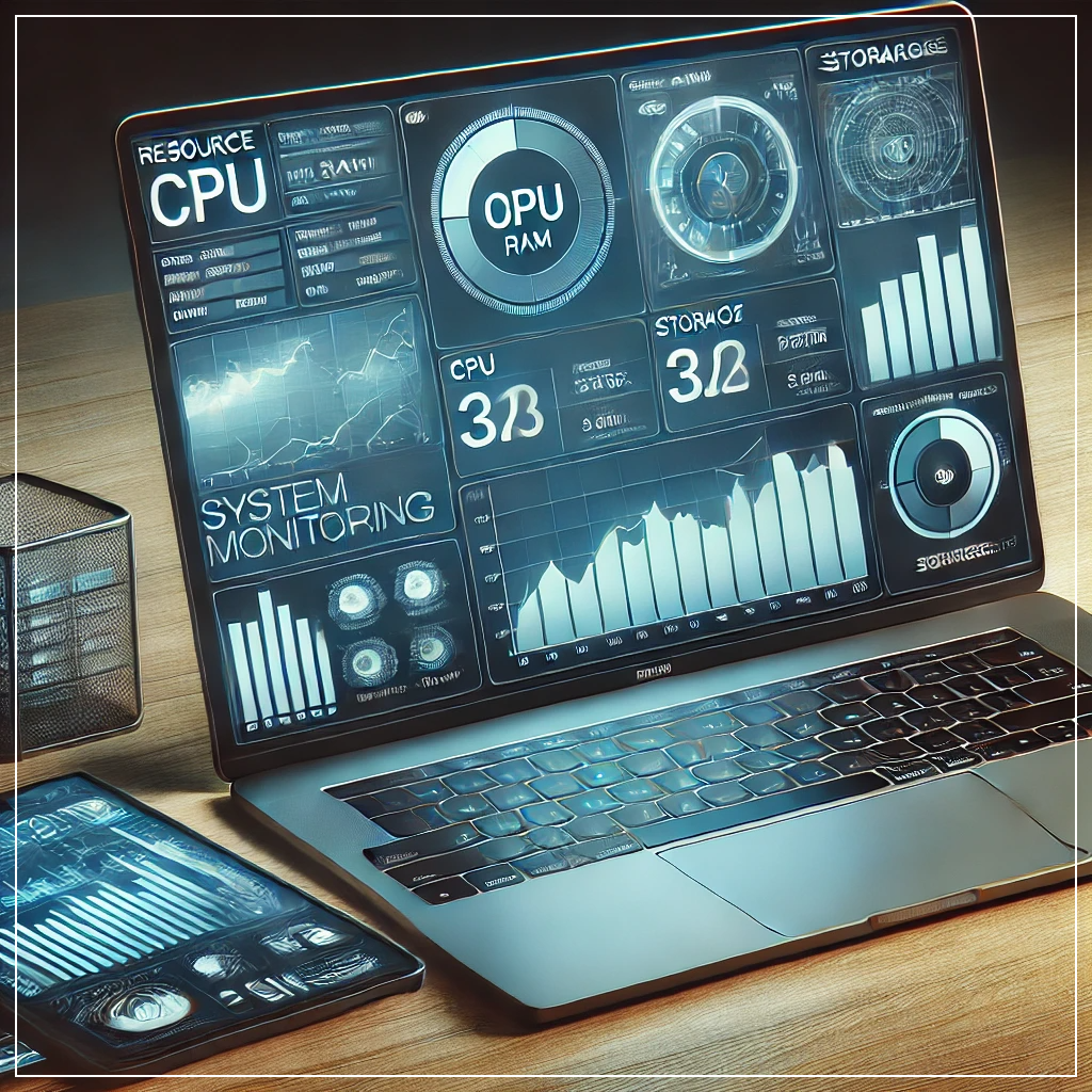 운영체제는 CPU, 메모리, 저장장치 등 시스템 자원을 실시간으로 관리