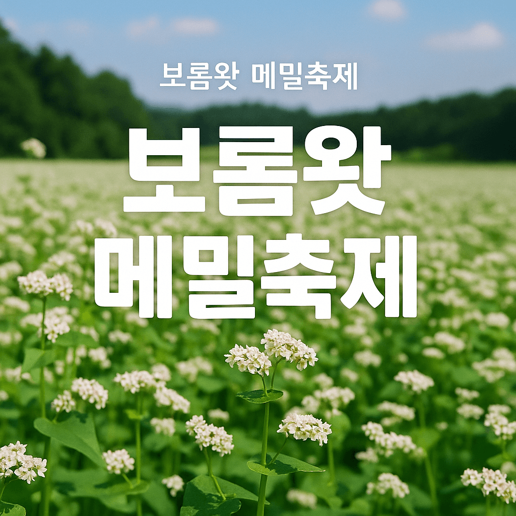 보롬왓 메밀축제