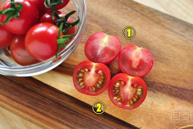 방울토마토 자르는법