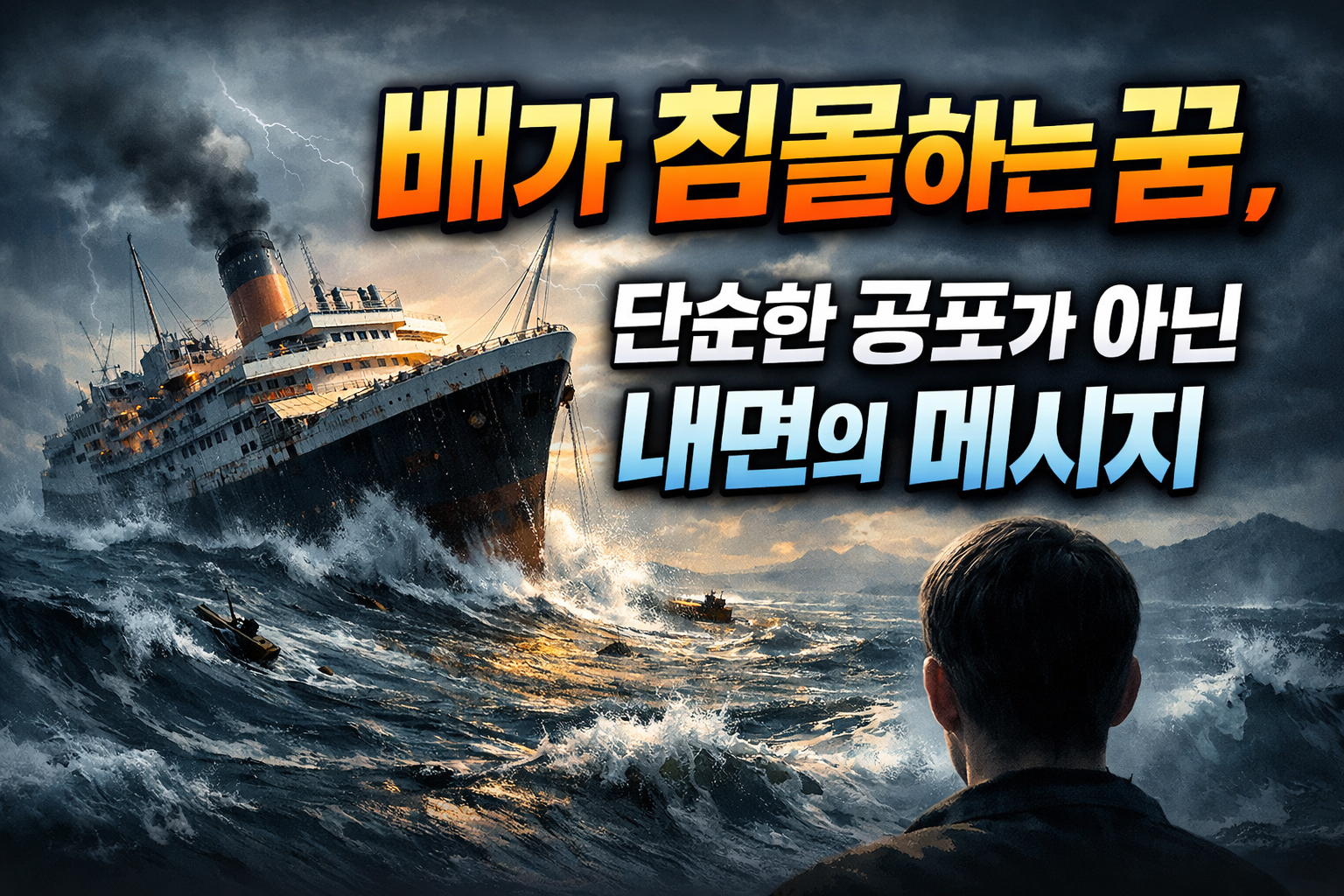 배가 침몰하는 꿈