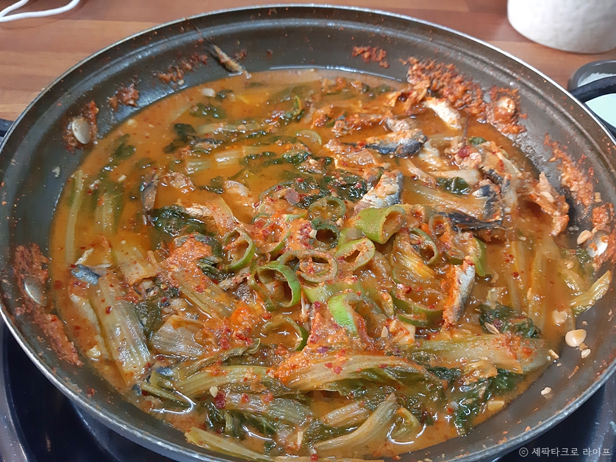통영멸치쌈밥
