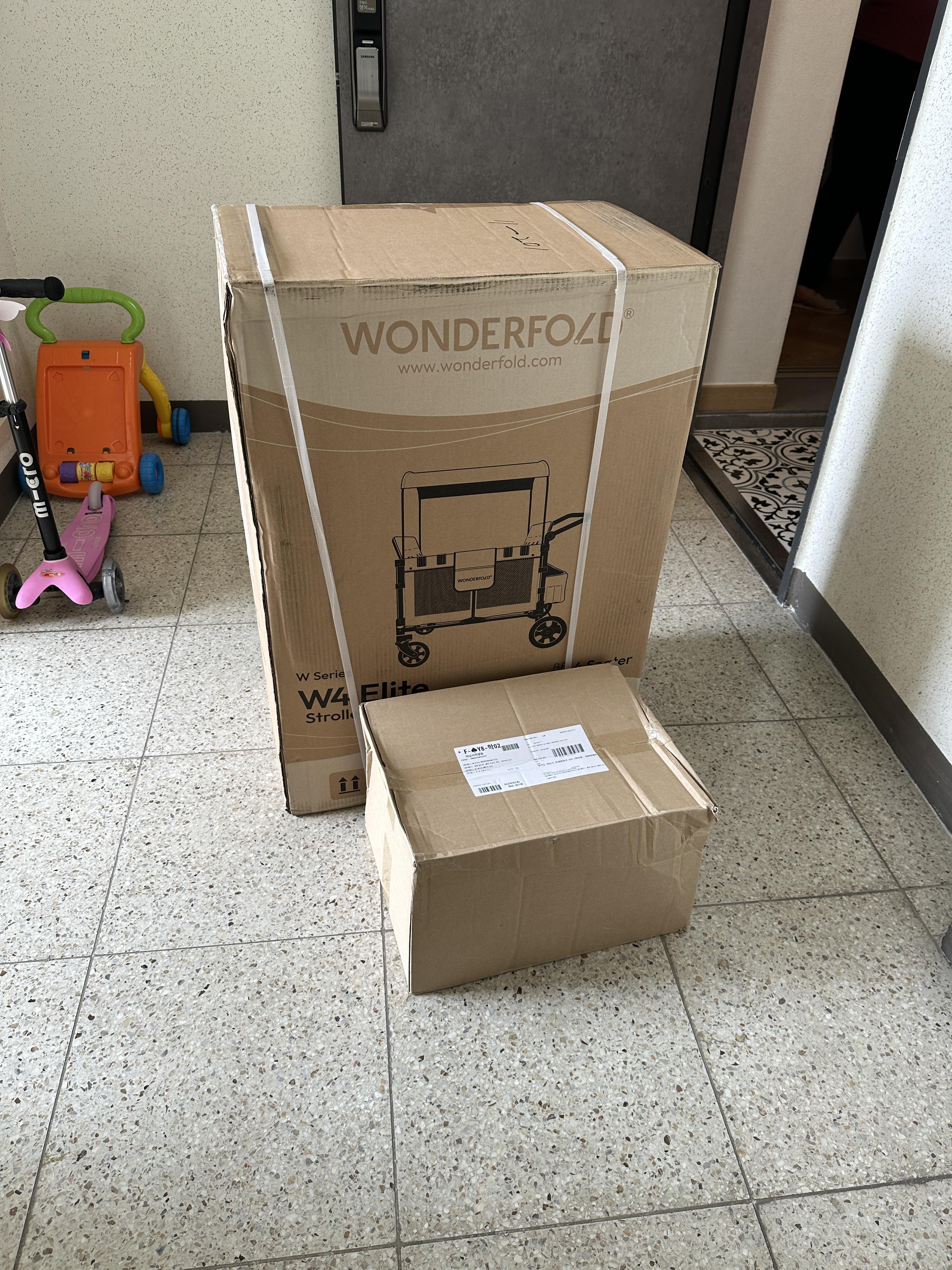 원더폴드/원더폴드웨건/W4/엘리트/원더폴드엘리트W4/유아웨건