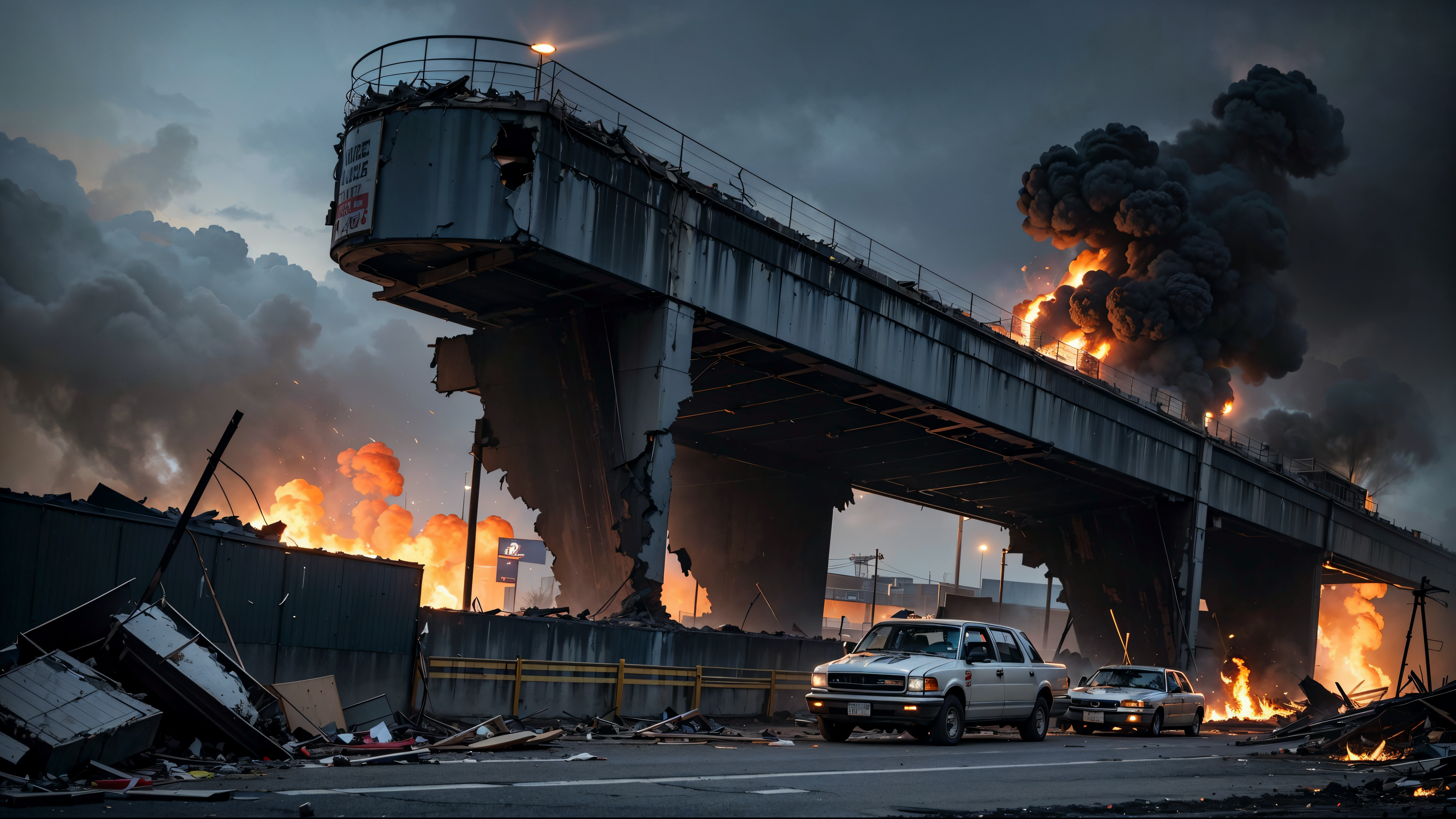 AI 실사 - 도시 전쟁