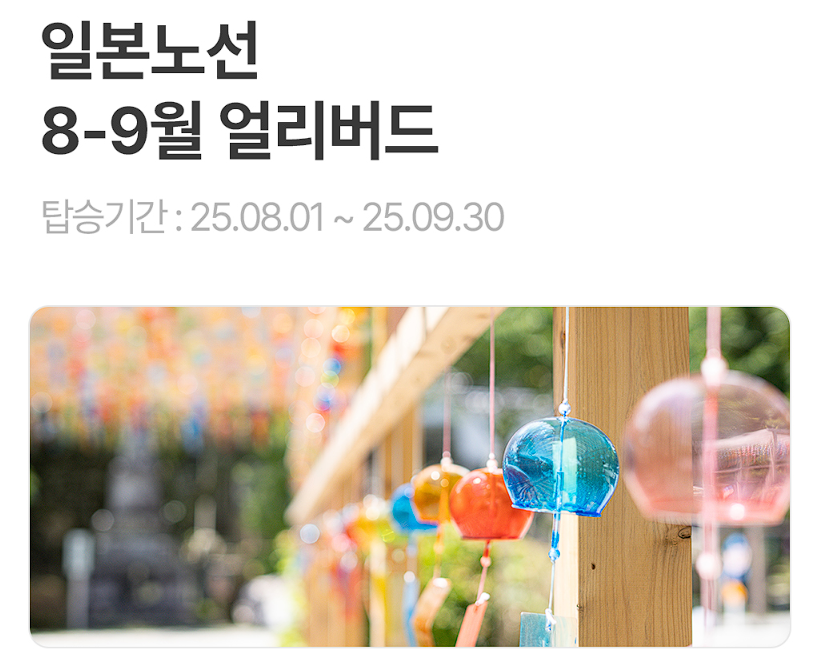 일본노선 특가