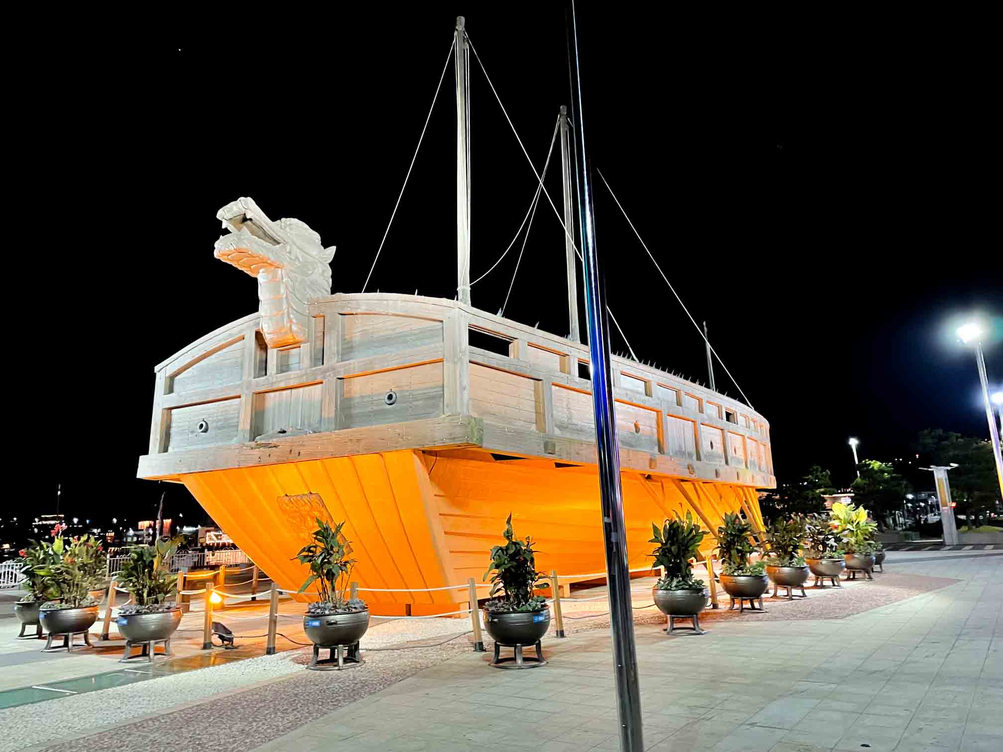 여수 이순신광장 야경