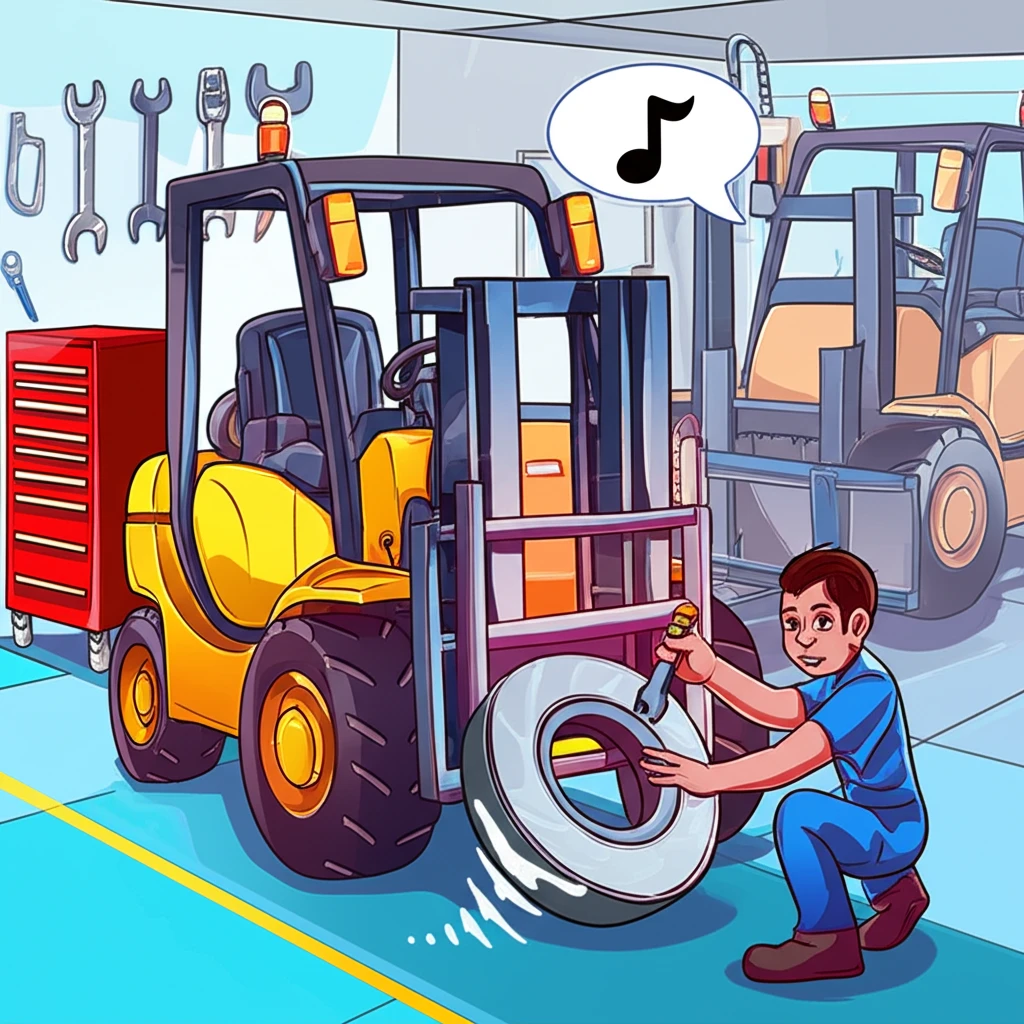 지게차 소음 줄이는 법: 작업 환경 ..