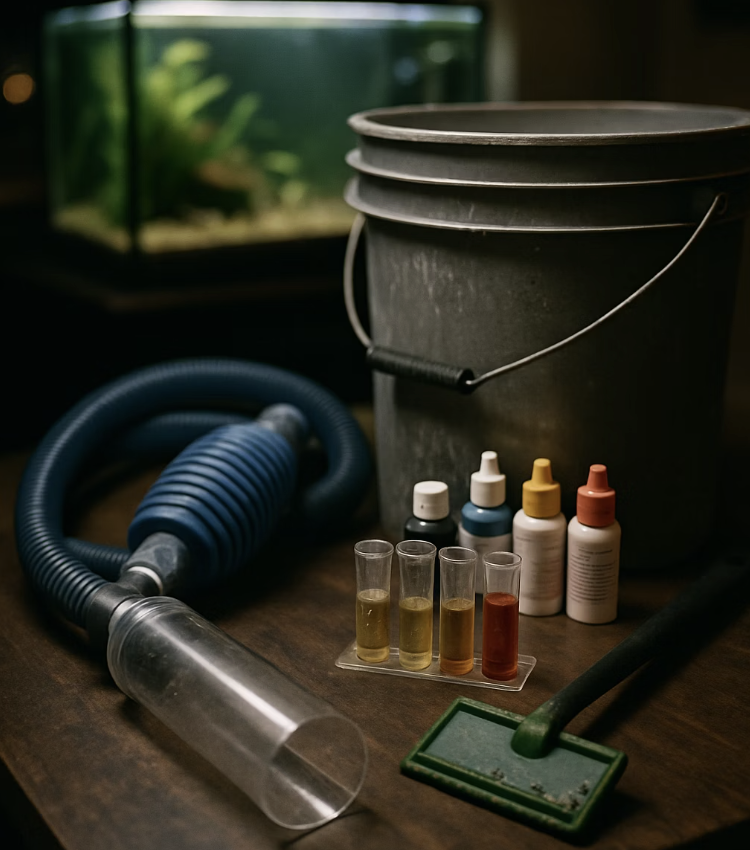 좋은 자동청소어항 vs 나쁜 자동청소어항 구별법