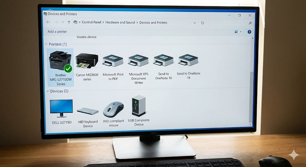 윈도우 제어판 프린터 드라이버 확인 및 설정