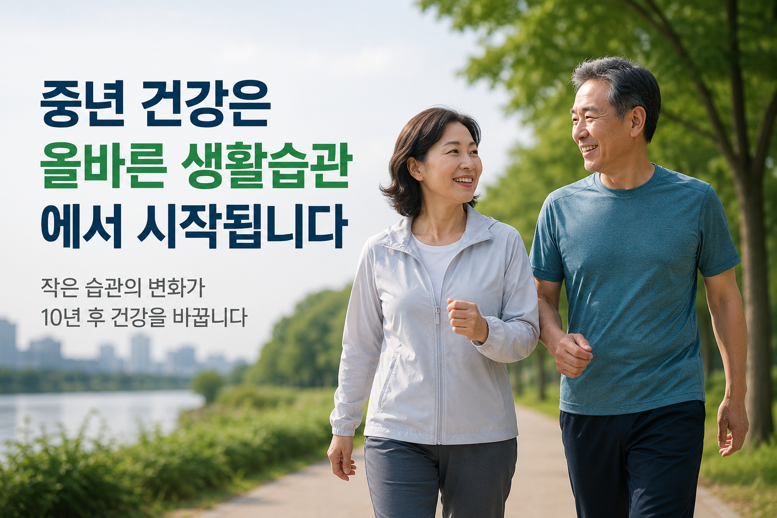 중년 건강을 지키는 생활습관