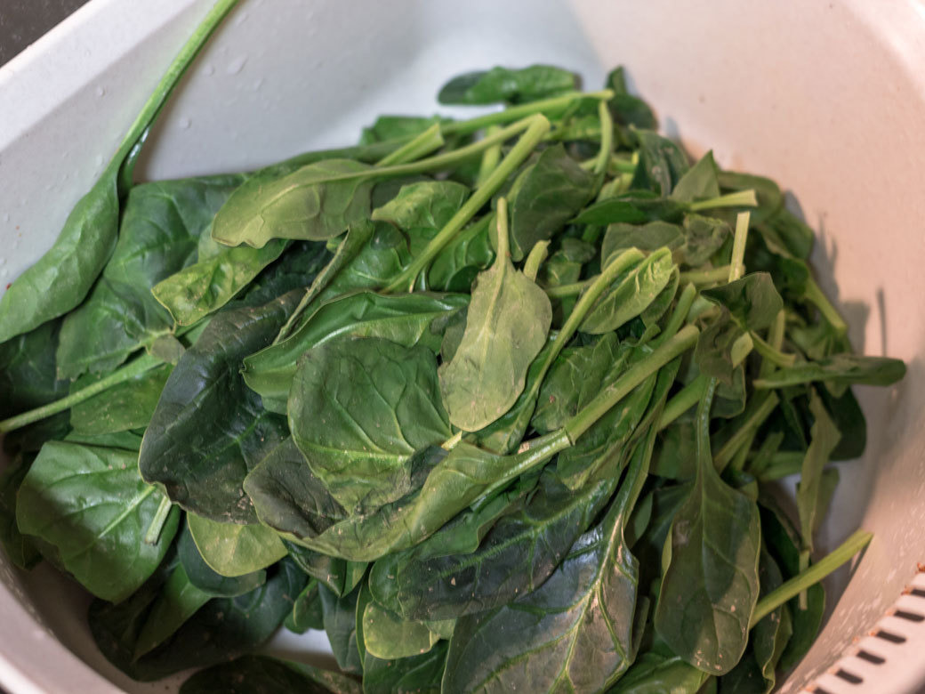 시금치 된장국 끓이는법