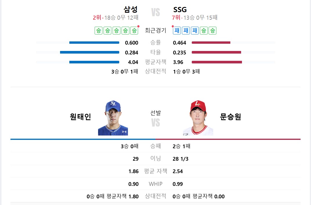 프로야구-경기일정