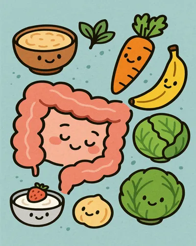 장 건강 위한 과민성대장증후군 음식