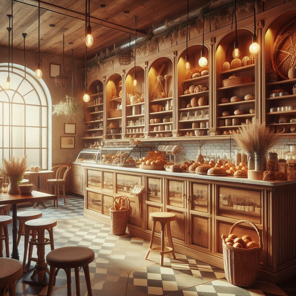 베이커리 배경
