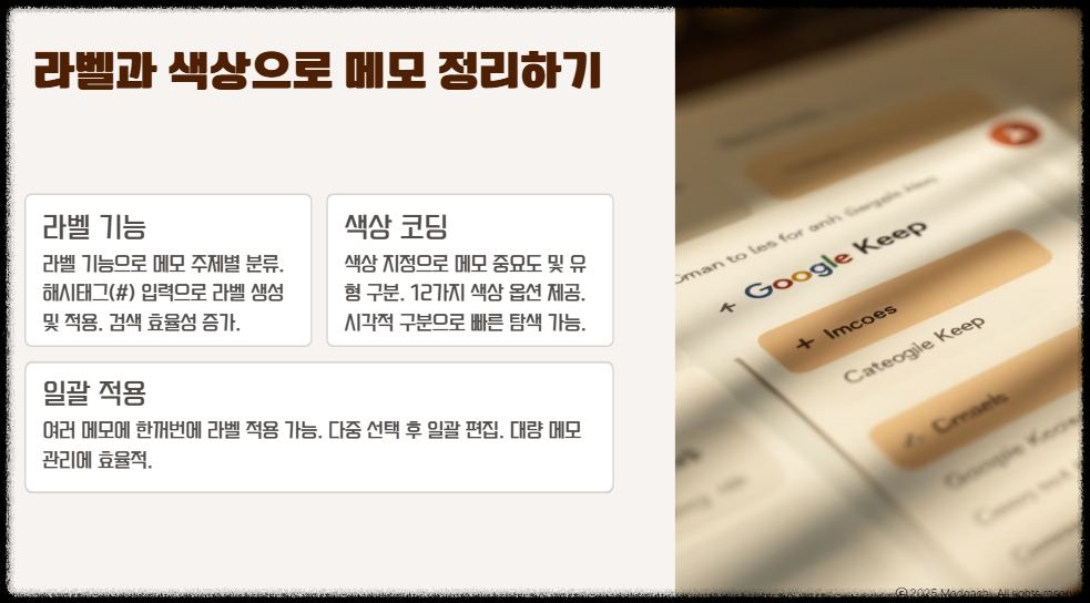 구글 메모 앱 Keep 사용법 OCR, 음성 메모, 텍스트 자동 변환, 체크리스트 투두리스트 크롬 확장 텍스트변환 일정관리