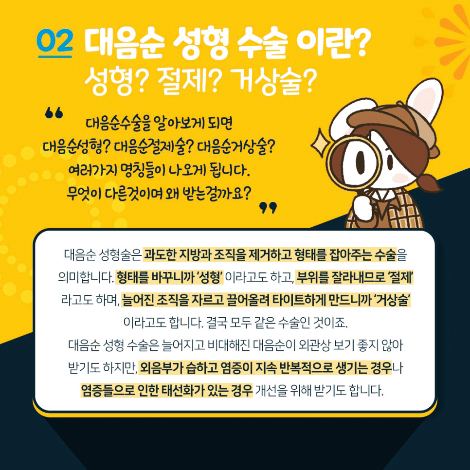 대음순성형수술이란?