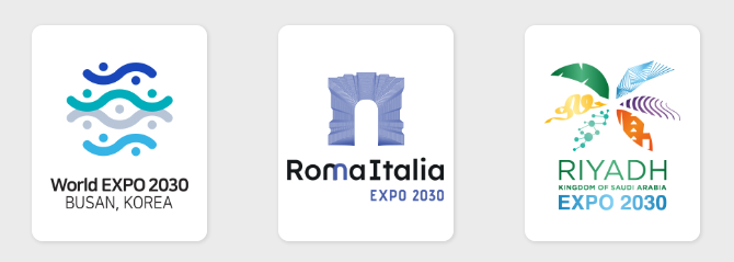 EXPO2030 후보국 엠블럼