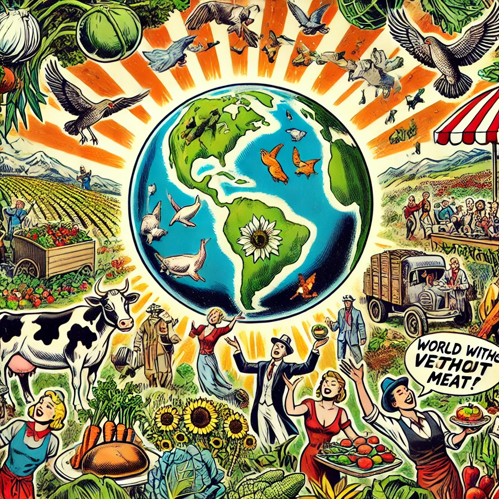 모든 사람이 채식주의자가 되면 벌어지는 일