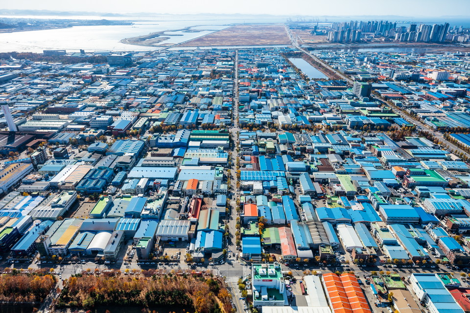 인천남동국가산업단지 전경 (한국산업단지공단)