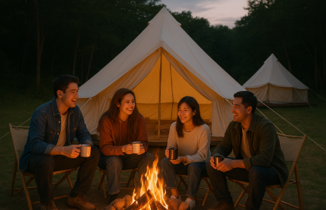 글램핑 캠핑 관련 사진