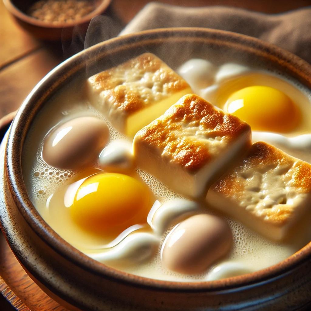 순두부 우유 계란찜 고소함 가득한 전자레인지 계란찜
