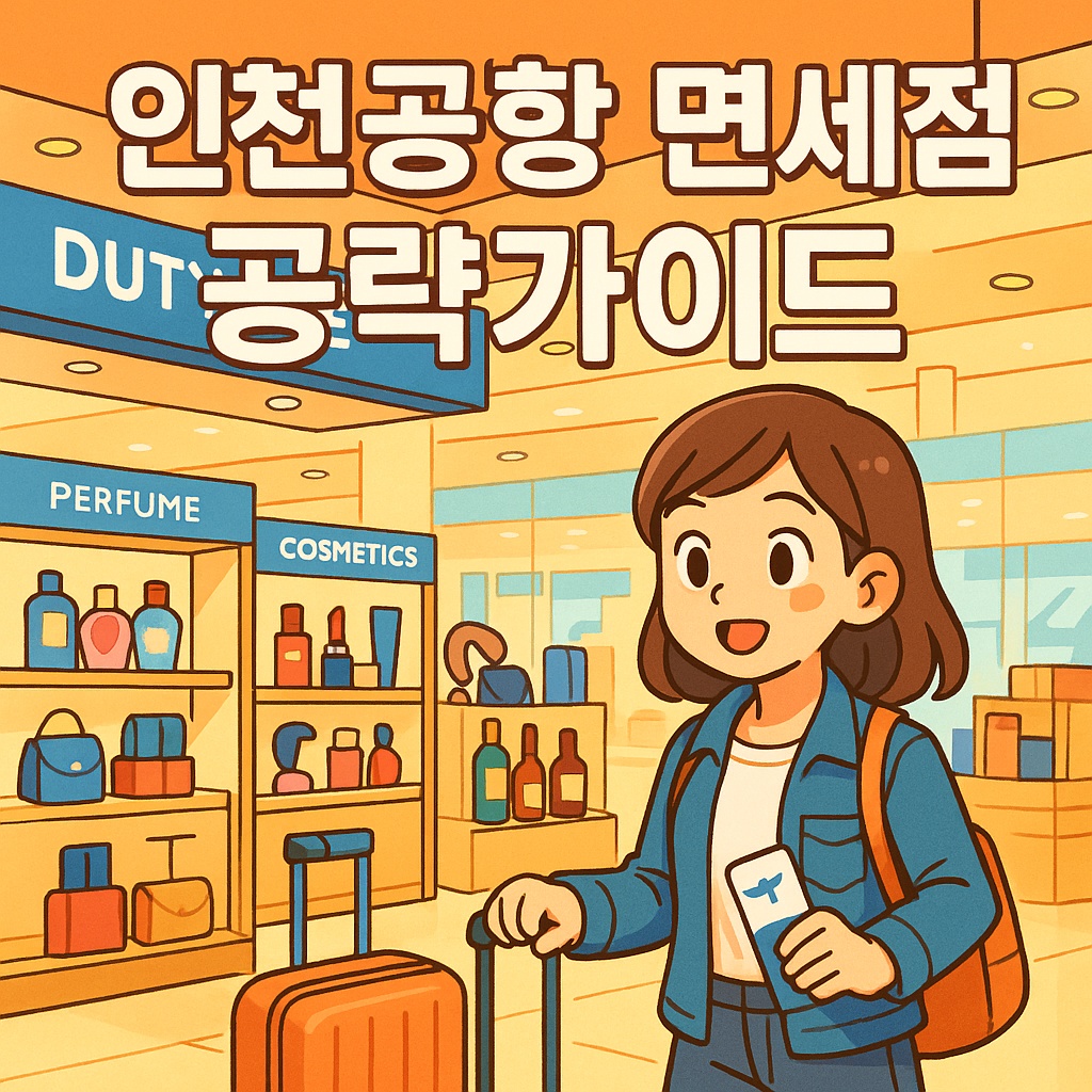 인천공항 면세점 공략 가이드