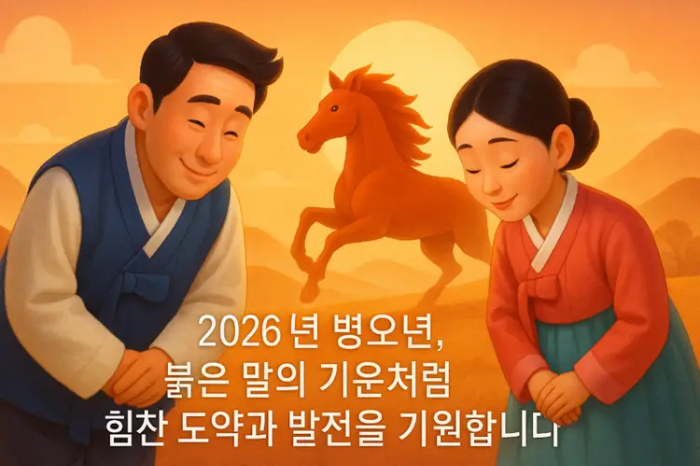 거래처 서로 맞절