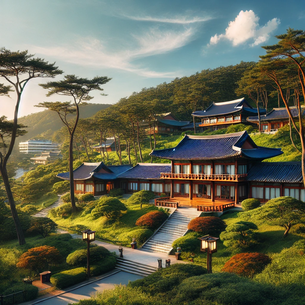 전통 건축 양식을 자랑하는 고즈넉한 풍경