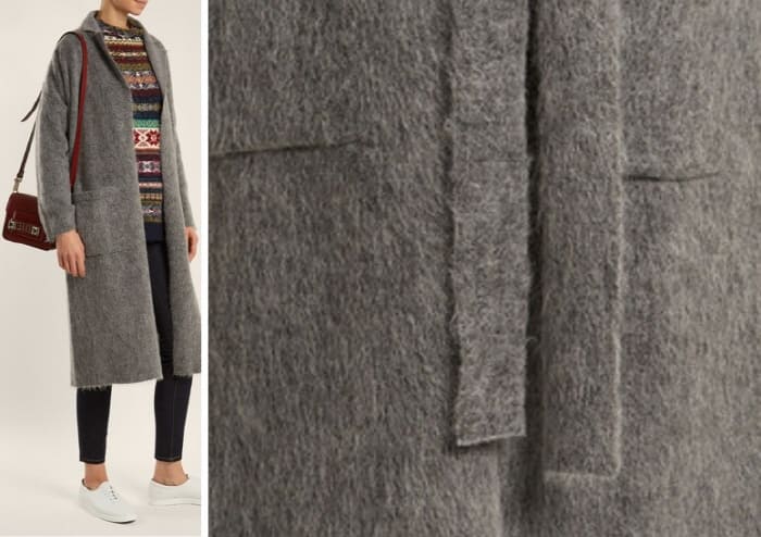 막스마라의모헤어코트