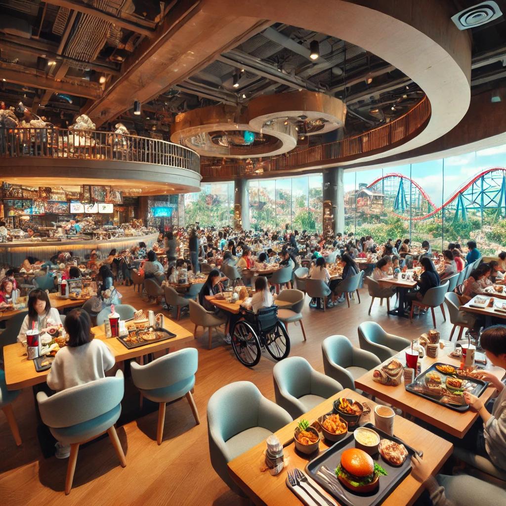 롯데월드 내부 식당