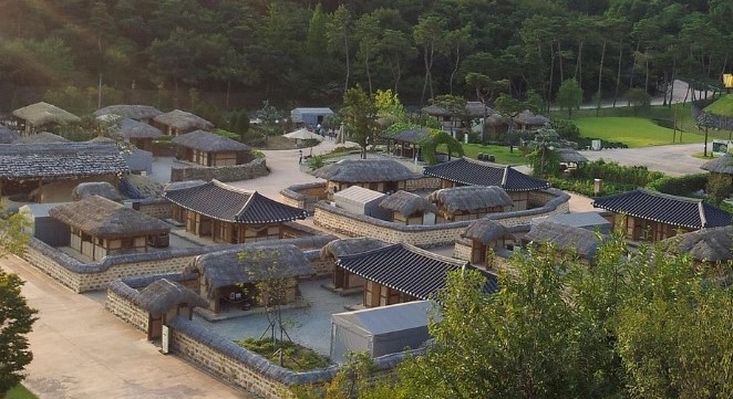 백제 부여 도성 안 마을