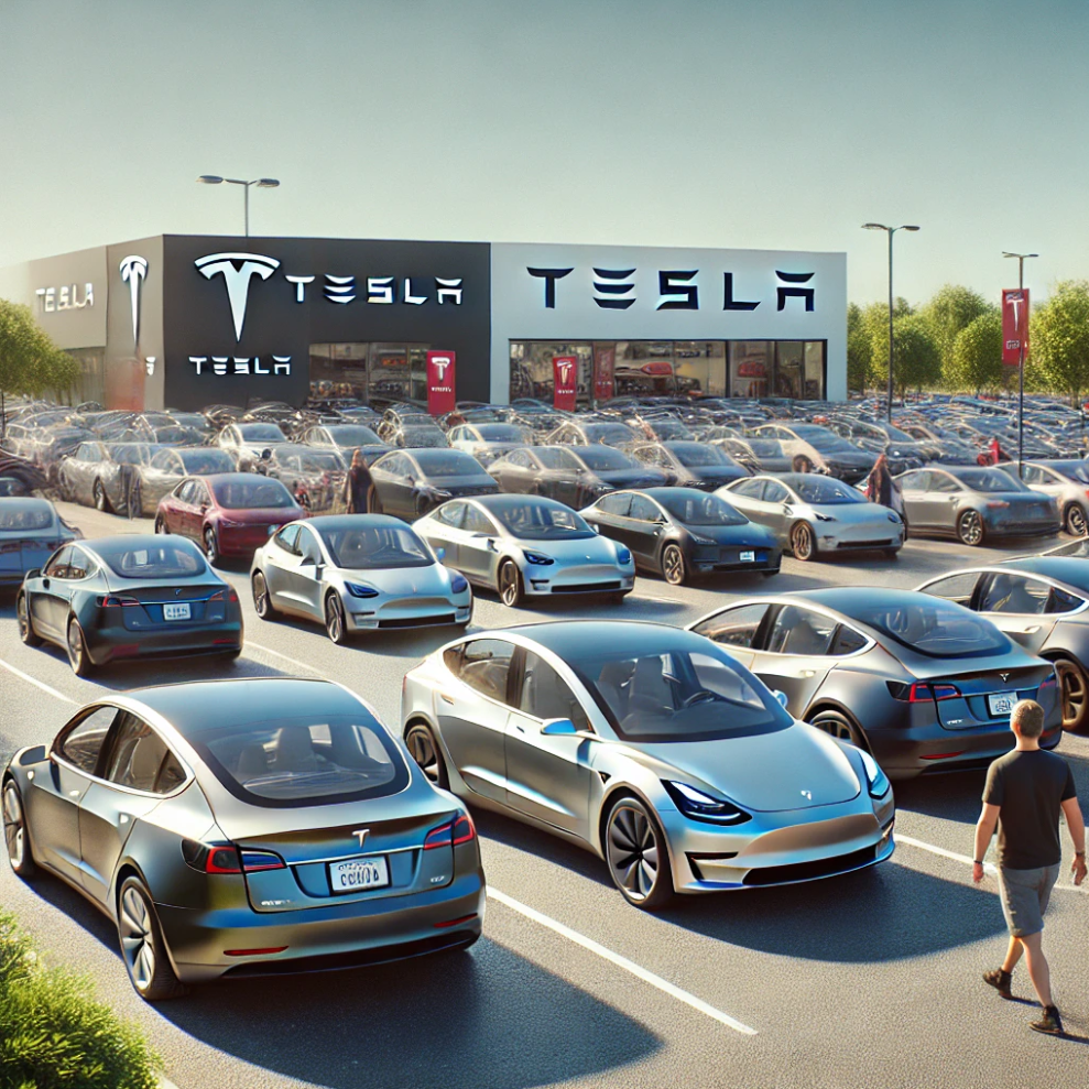 테슬라 중고차 매물 증가