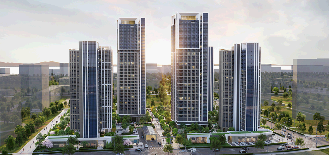 송도 한내들 센트럴 리버 조감도