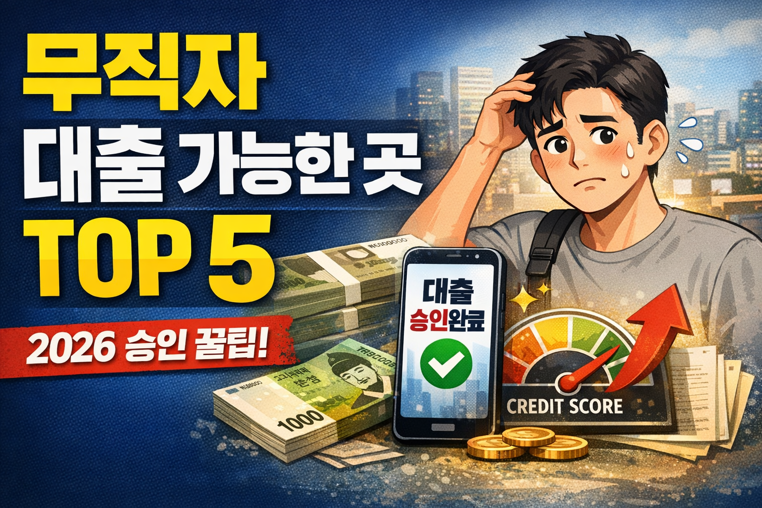 무직자 대출 가능한 곳