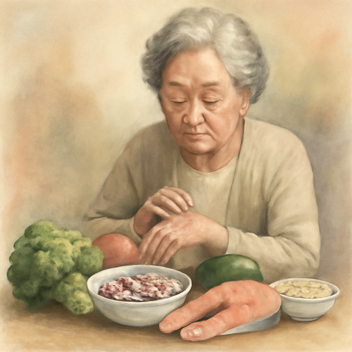 70대-피부가-얇아질때