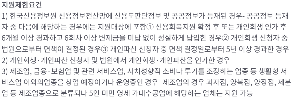 미소금융 취약계층교육비대출