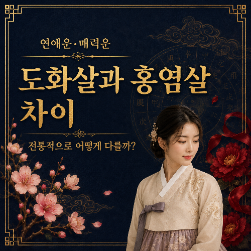 도화살과_홍염살_차이