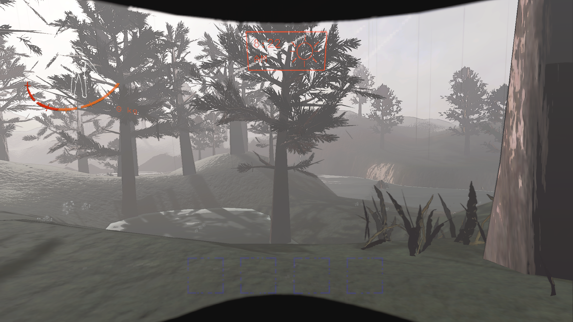 안개 제거 옵션