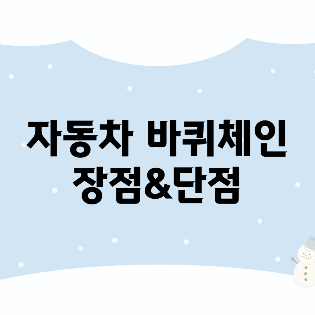 자동차바퀴체인