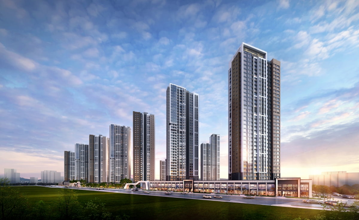 해링턴 스퀘어 산곡역 투시도.