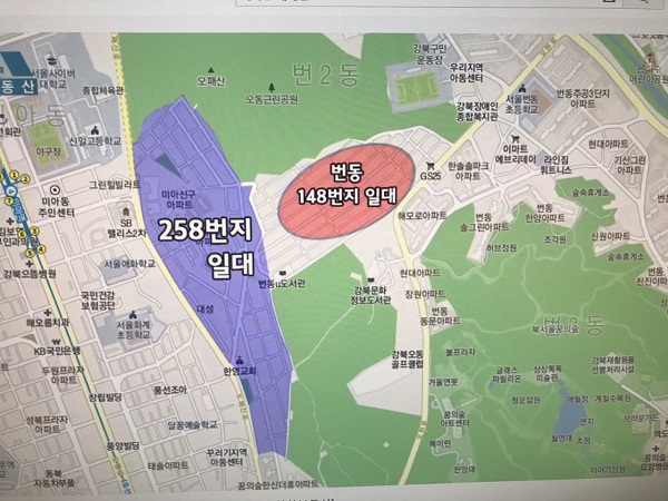 대 신축 아파트 타운 형성