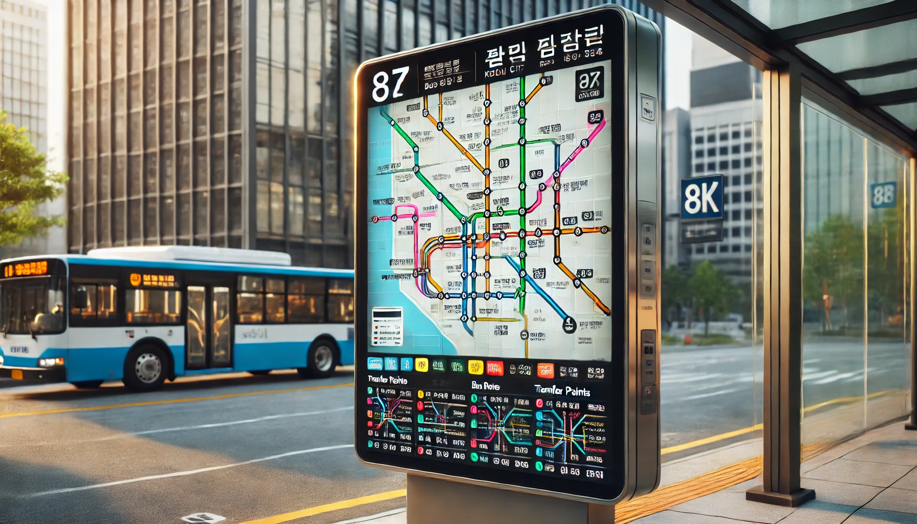 서울 시내버스 노선도
서울 시내버스 노선도