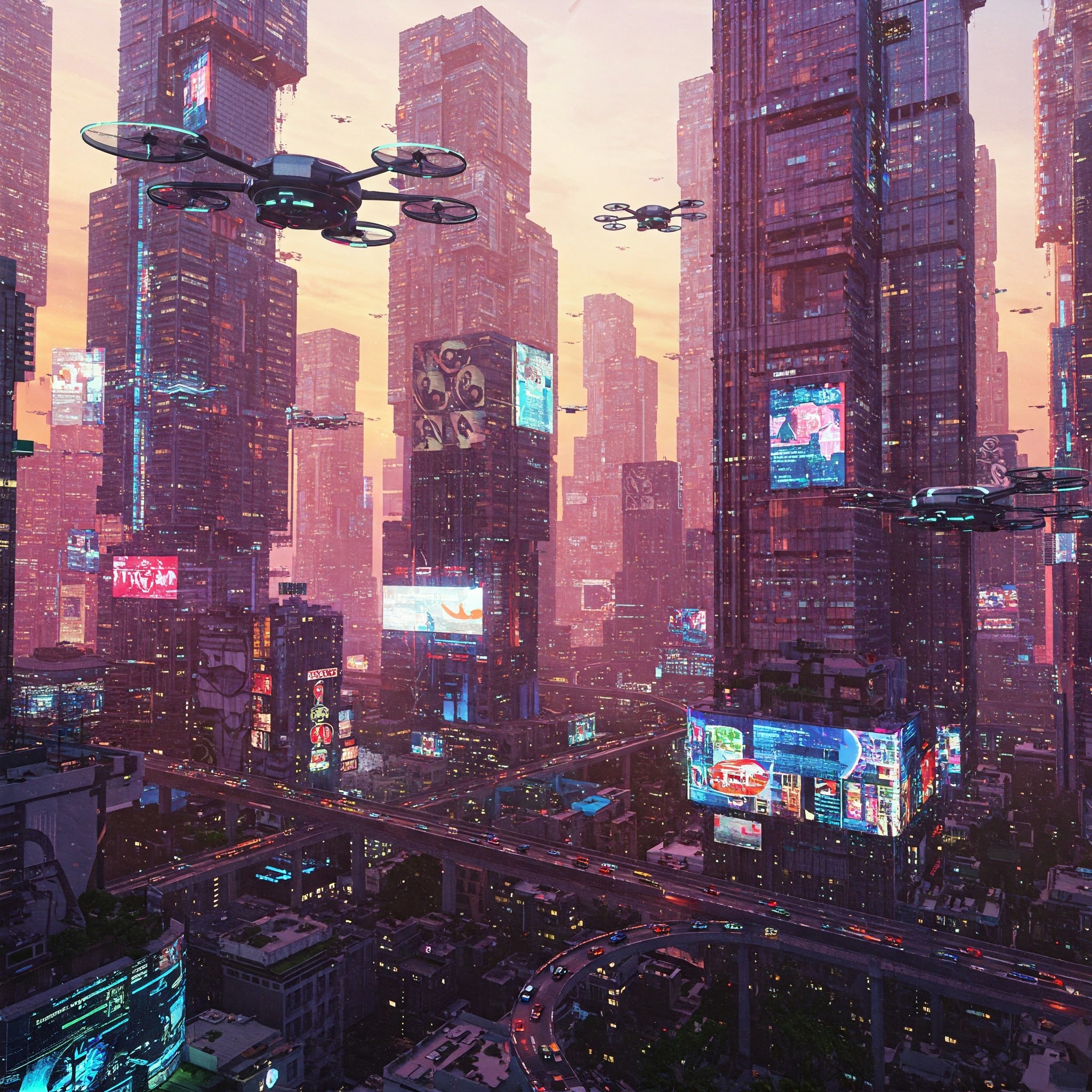 미래의 디지털 트윈 도시