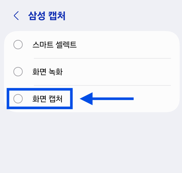 방법 6: 화면 캡처 옵션 선택하기