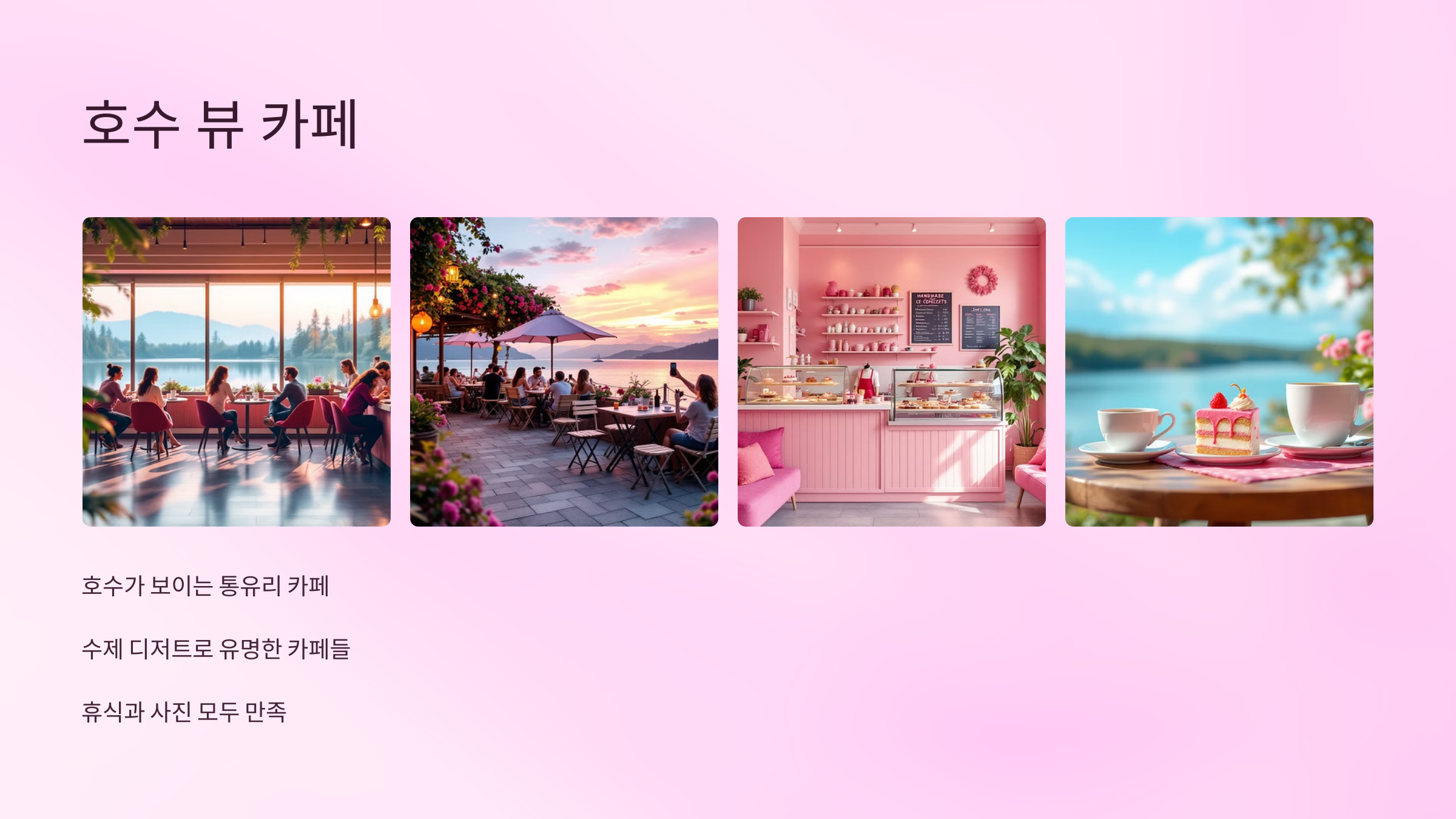 🌸 부천상동호수공원:캠핑장부터 벚꽃·맛집·자전거 대여까지!