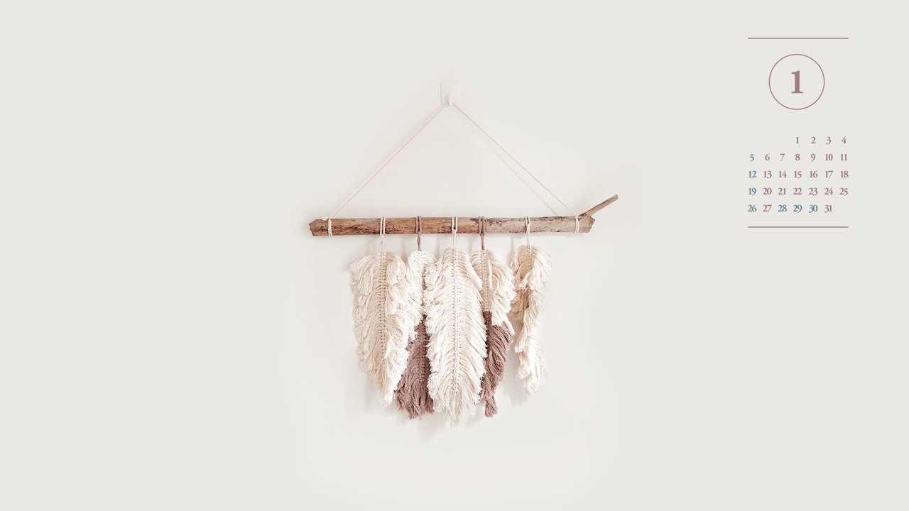 09 벽장식 A - 2025년1월 노트북배경화면