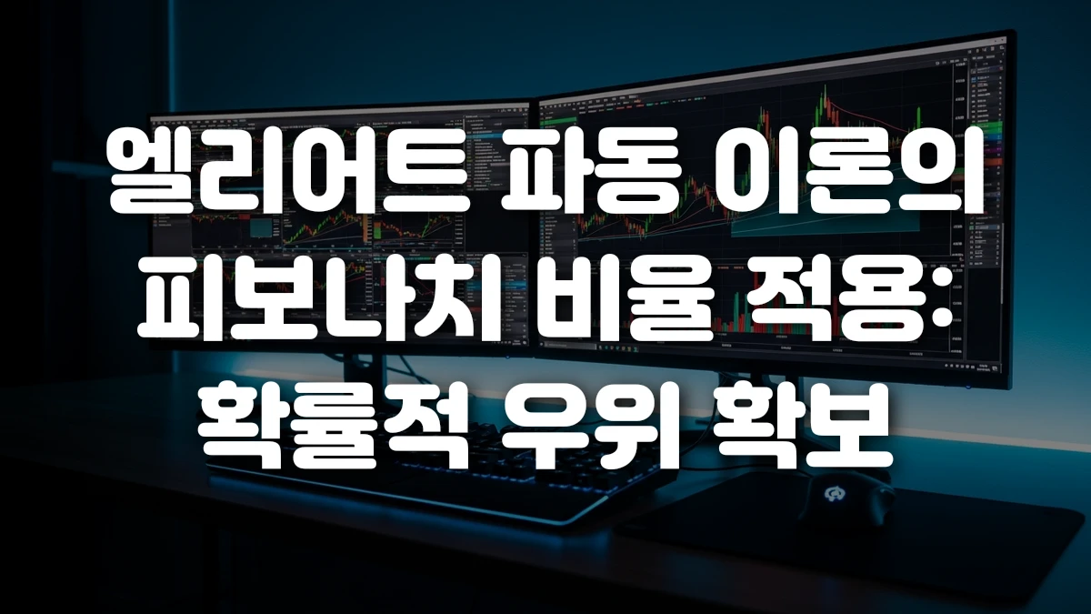 엘리어트 파동 이론의 피보나치 비율 적용 확률적 우위 확보